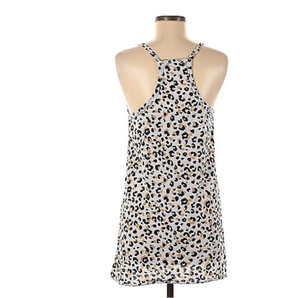 Miken leopard swimsuit coverup, size large - Picture 2 of 6